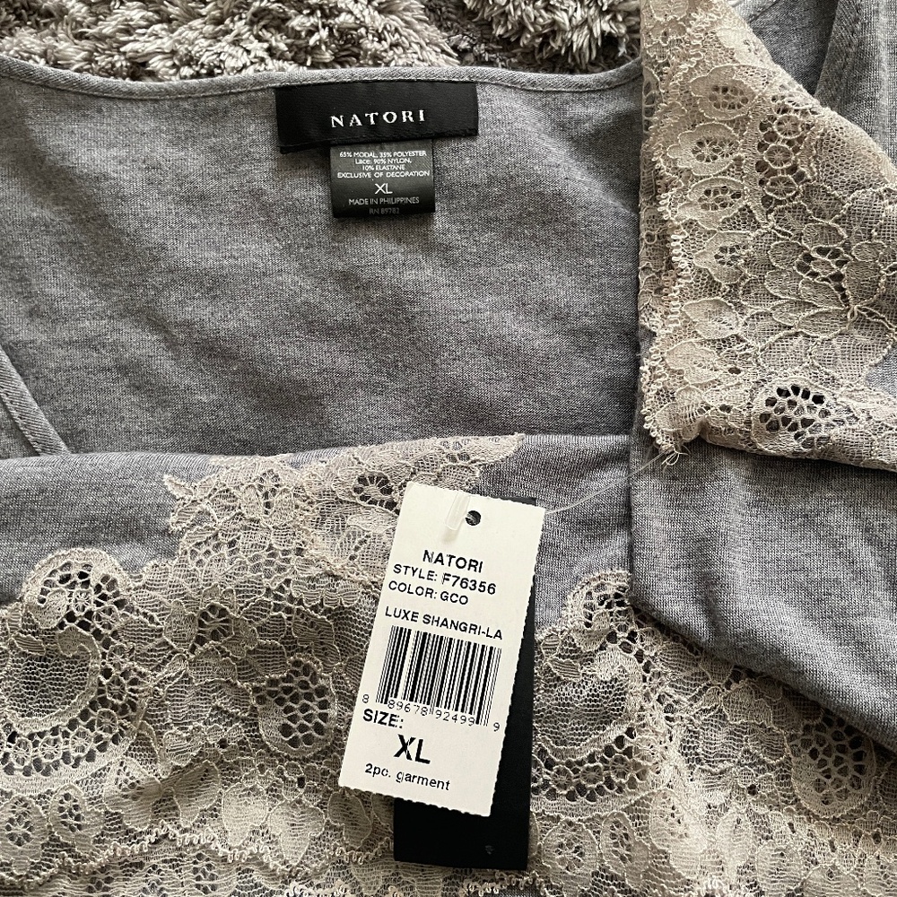 Natori Luxe Shangri-La TENCEL™ Long Sleeve PJ - Picture 6 of 6